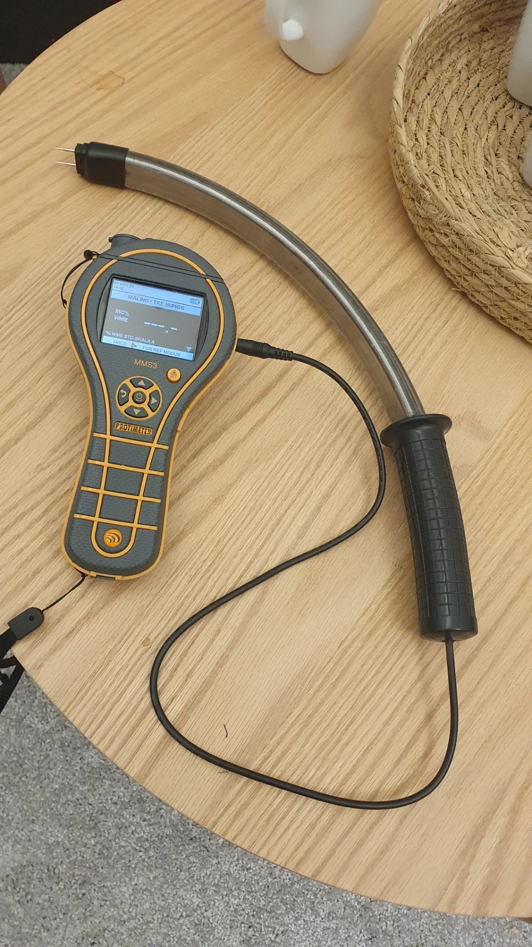Fuktarm til Protimeter