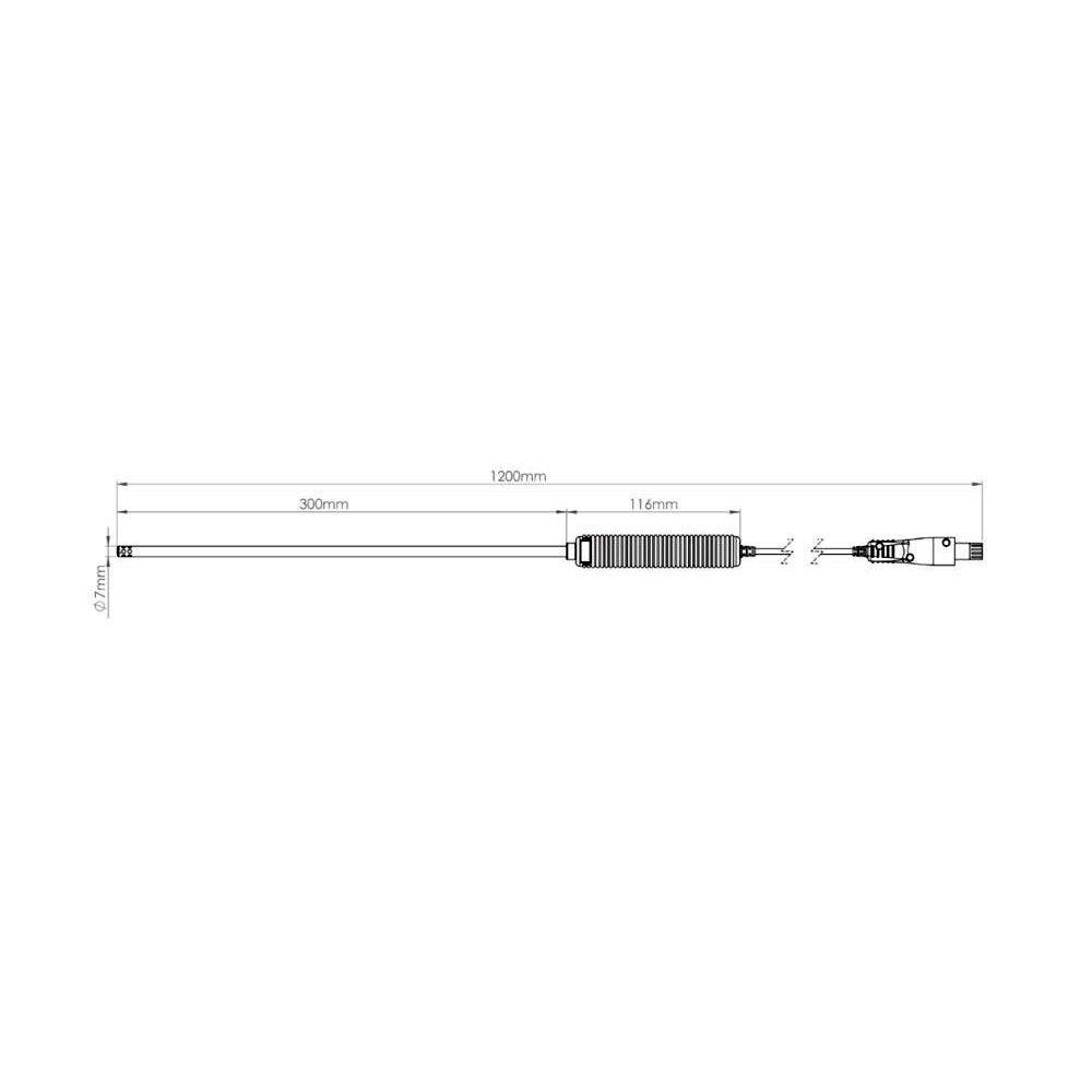 Fukt/temp probe til mms & hygromaster