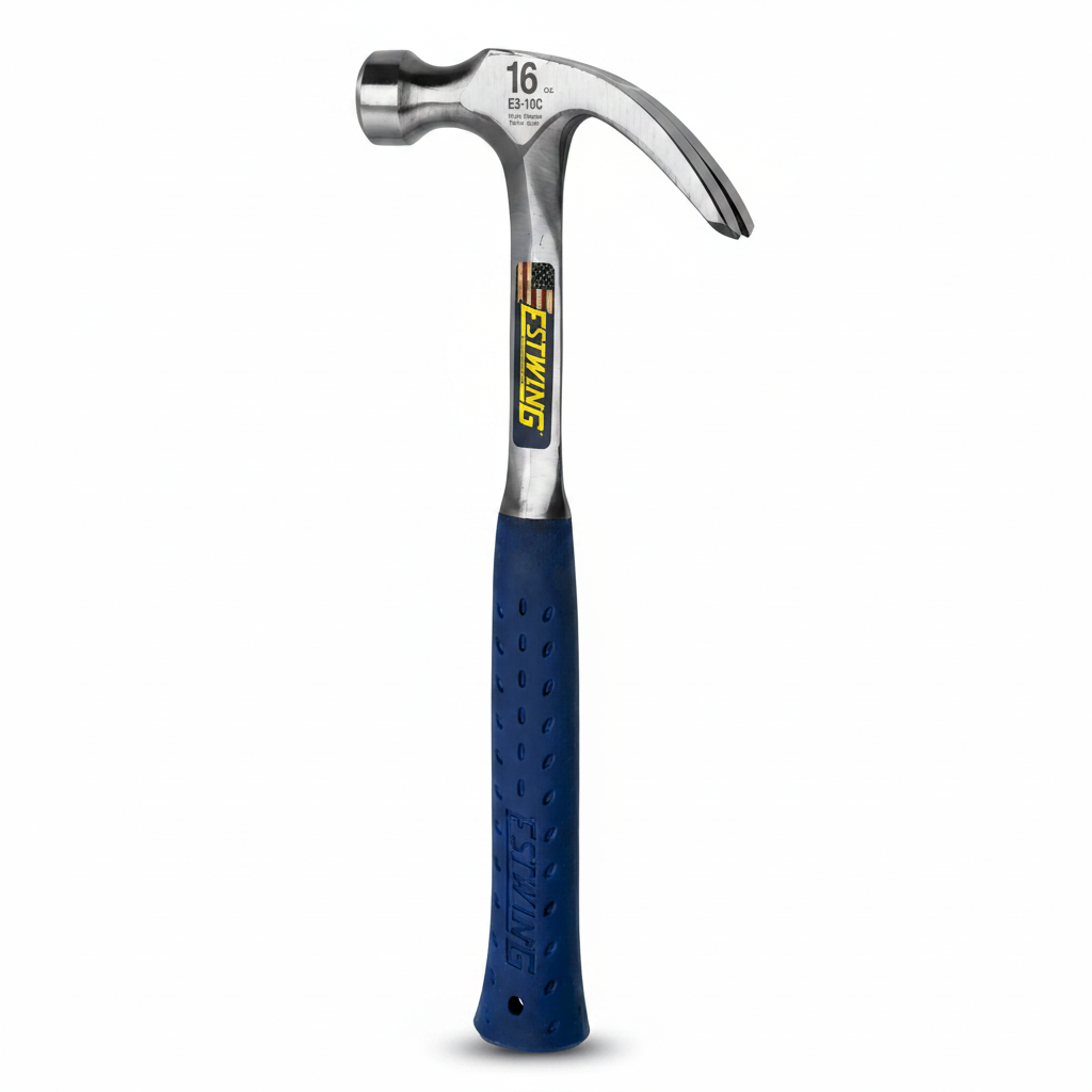 Estwing hammer 16oz gummi bøyd klo