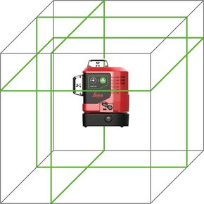 Lino L6G 3x360° koffert grønn